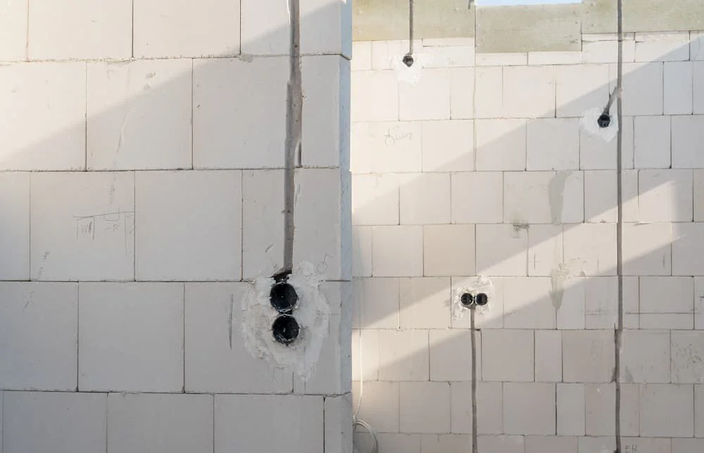 trockenbau baustelle